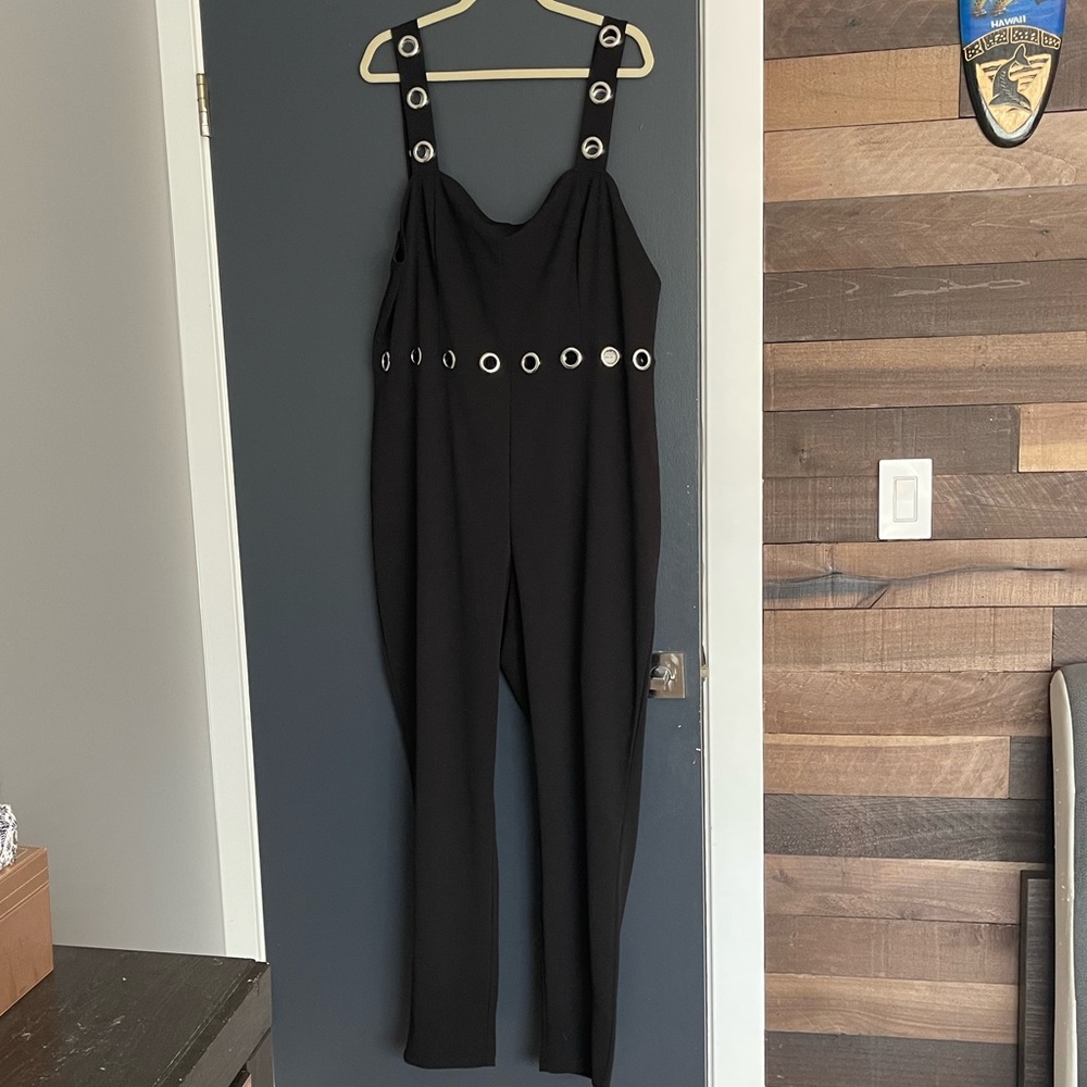 Fashion to Figure Grommet Jumpsuit